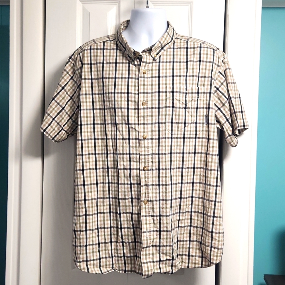 Columbia SS Button down Shirt XL
